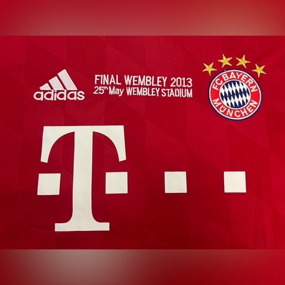 Ribéry #7 Bayern Retro Home Jersey 2013 S-L ribery - Picture 4 of 4